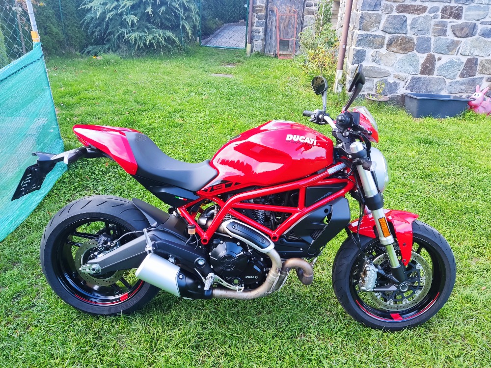 Ducati Monster 797 (2019) TOP stav, jako nový, 12 tis.km